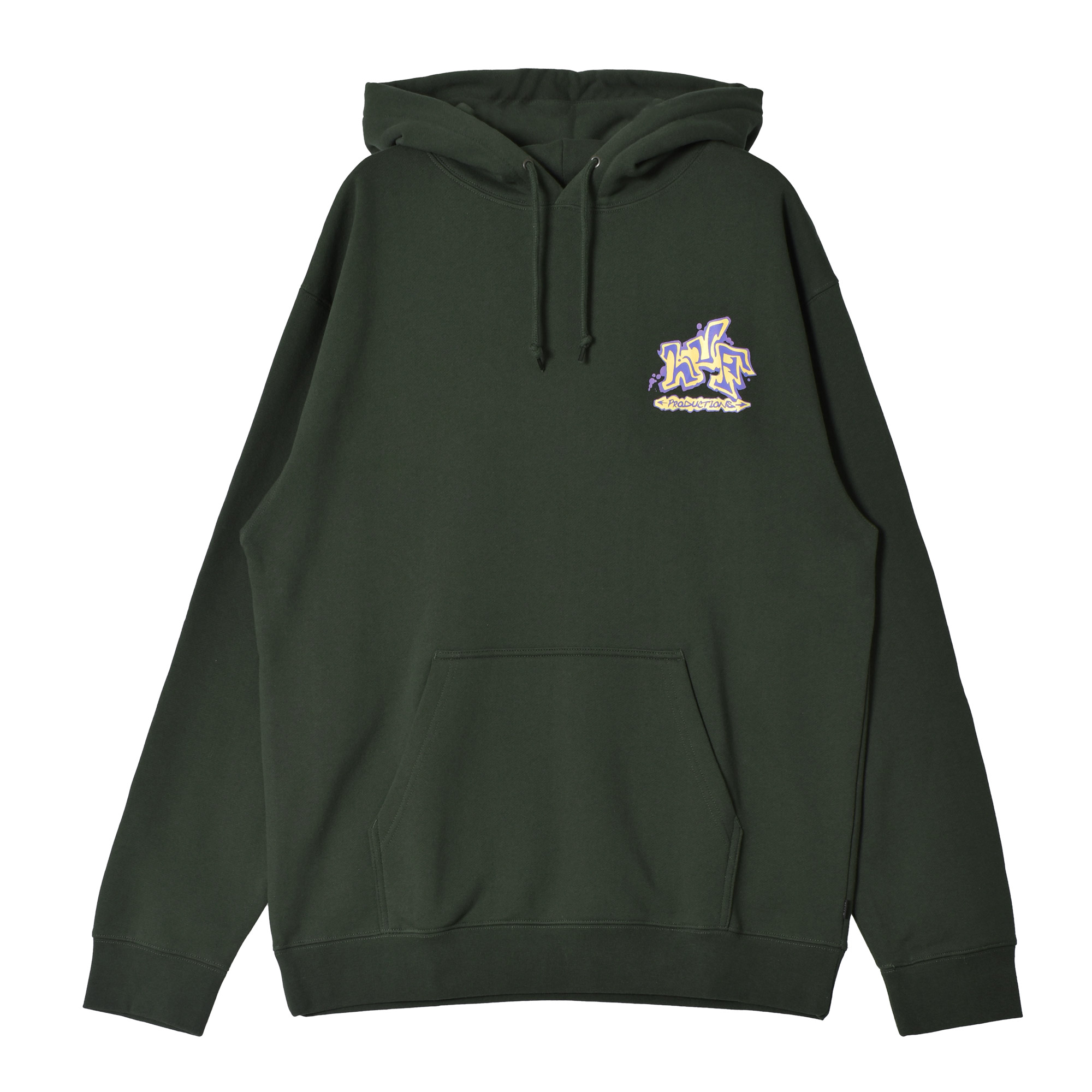HUF ハフ パーカー メンズ PF00686 グリーン 緑 ネイビー 紺