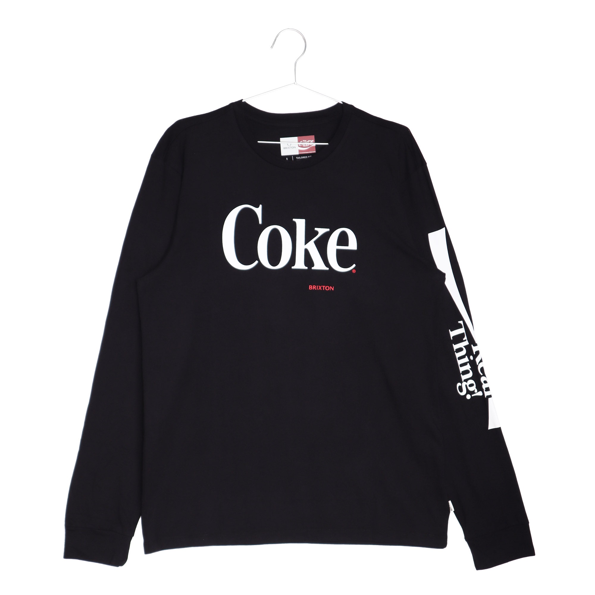 送料無料 ブリクストン 長袖Tシャツ メンズ COCA-COLA REAL THING L／S TLR BRIXTON 16892  ウエア 長袖 Tシャツ｜z-mall｜03