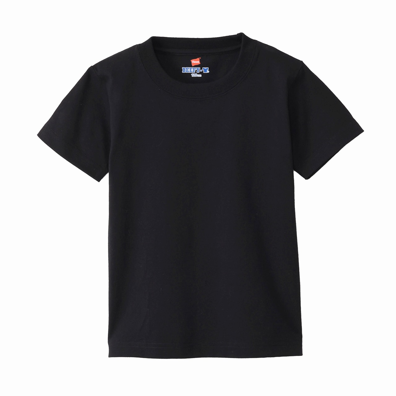 【ゆうパケット可】 ヘインズ 半袖Tシャツ キッズ HANES H5380 ブラック 黒 ホワイト 白 トップス インナー｜z-mall｜04