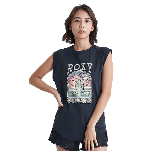 ロキシー ラッシュガード ノースリーブ レディース ROXY RLY242014 ホワイト 白 ブラ...