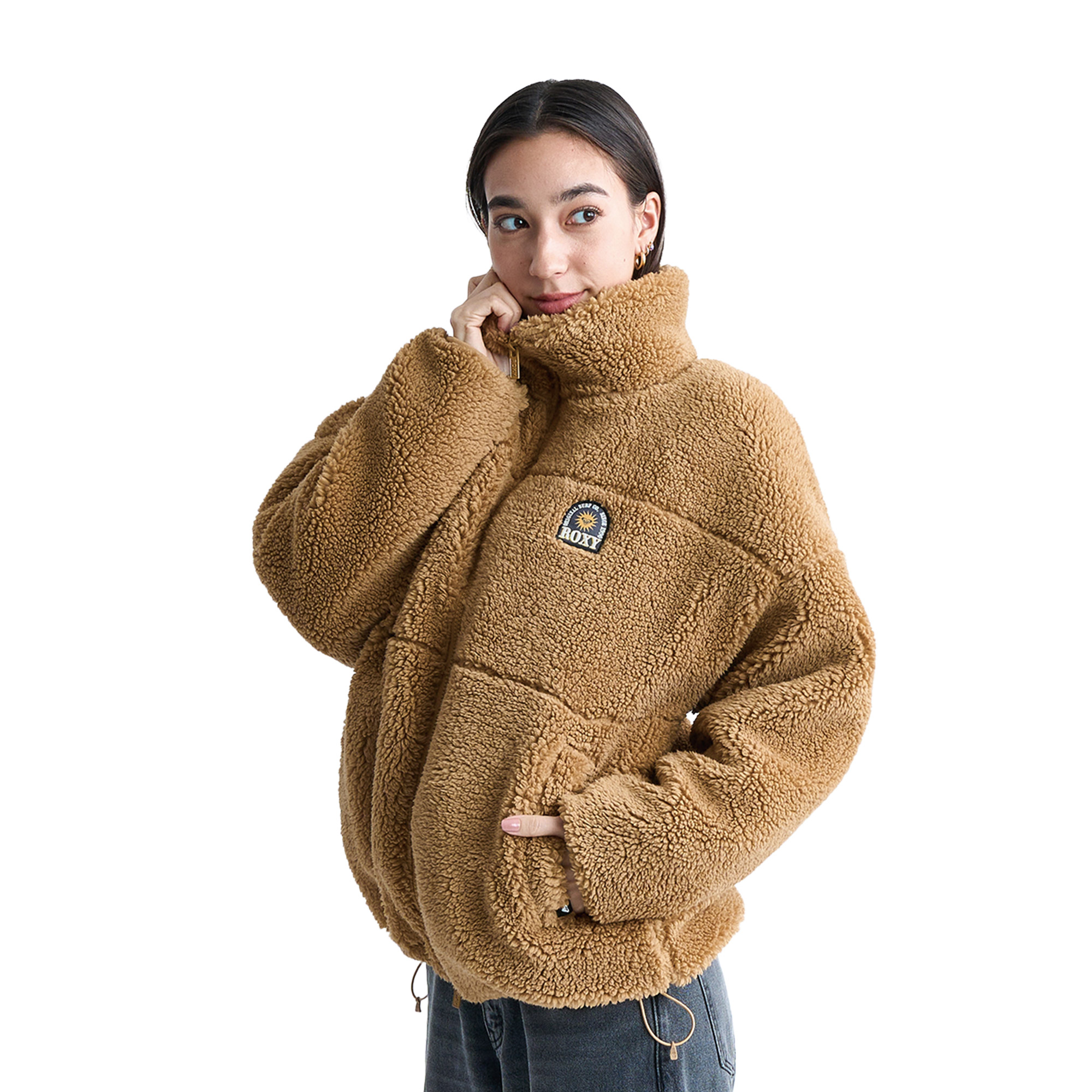 ROXY（ロキシー） ボアジャケット レディース ROXY RJK244017 グレー