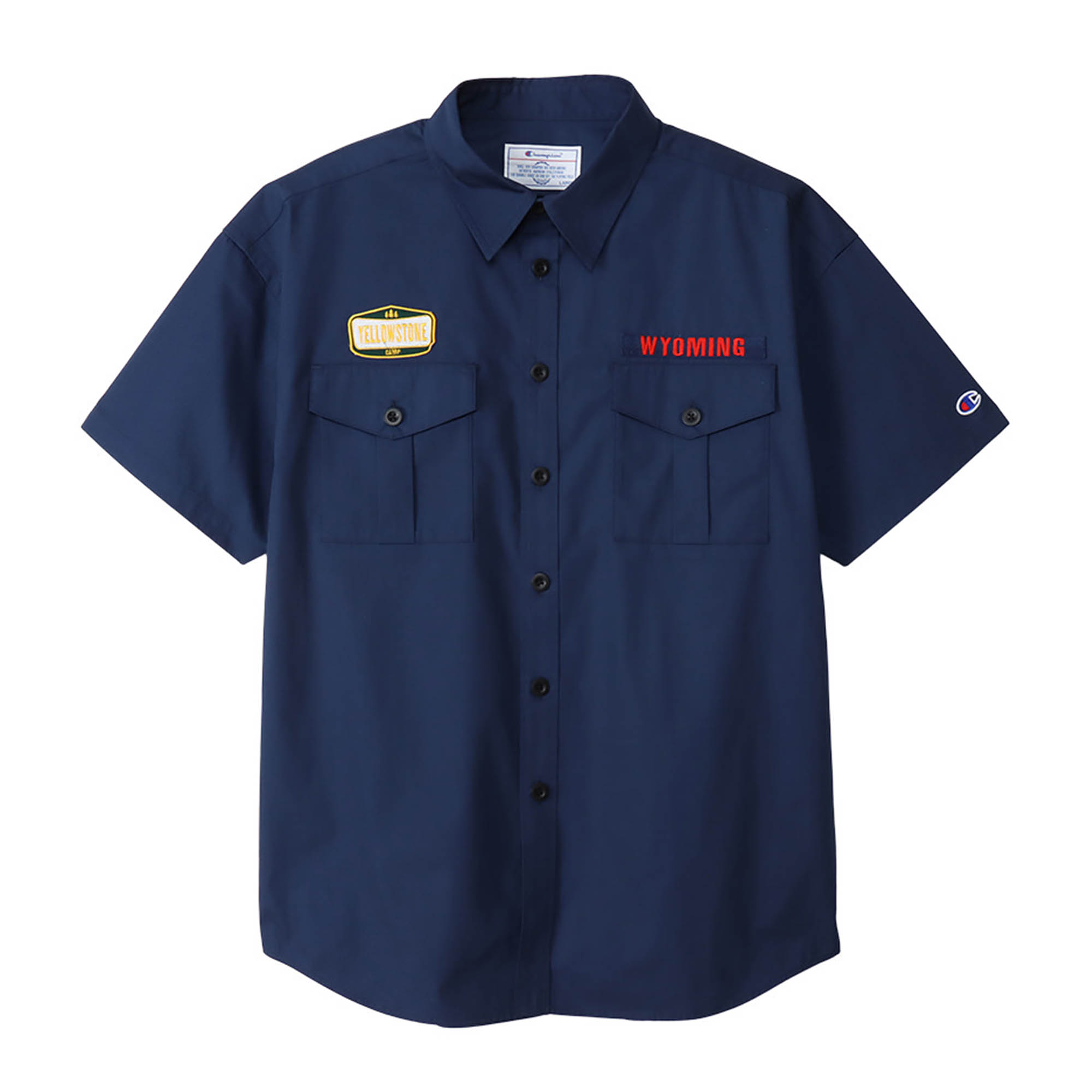 Champion（チャンピオン） 半袖シャツ メンズ ショートスリーブシャツ