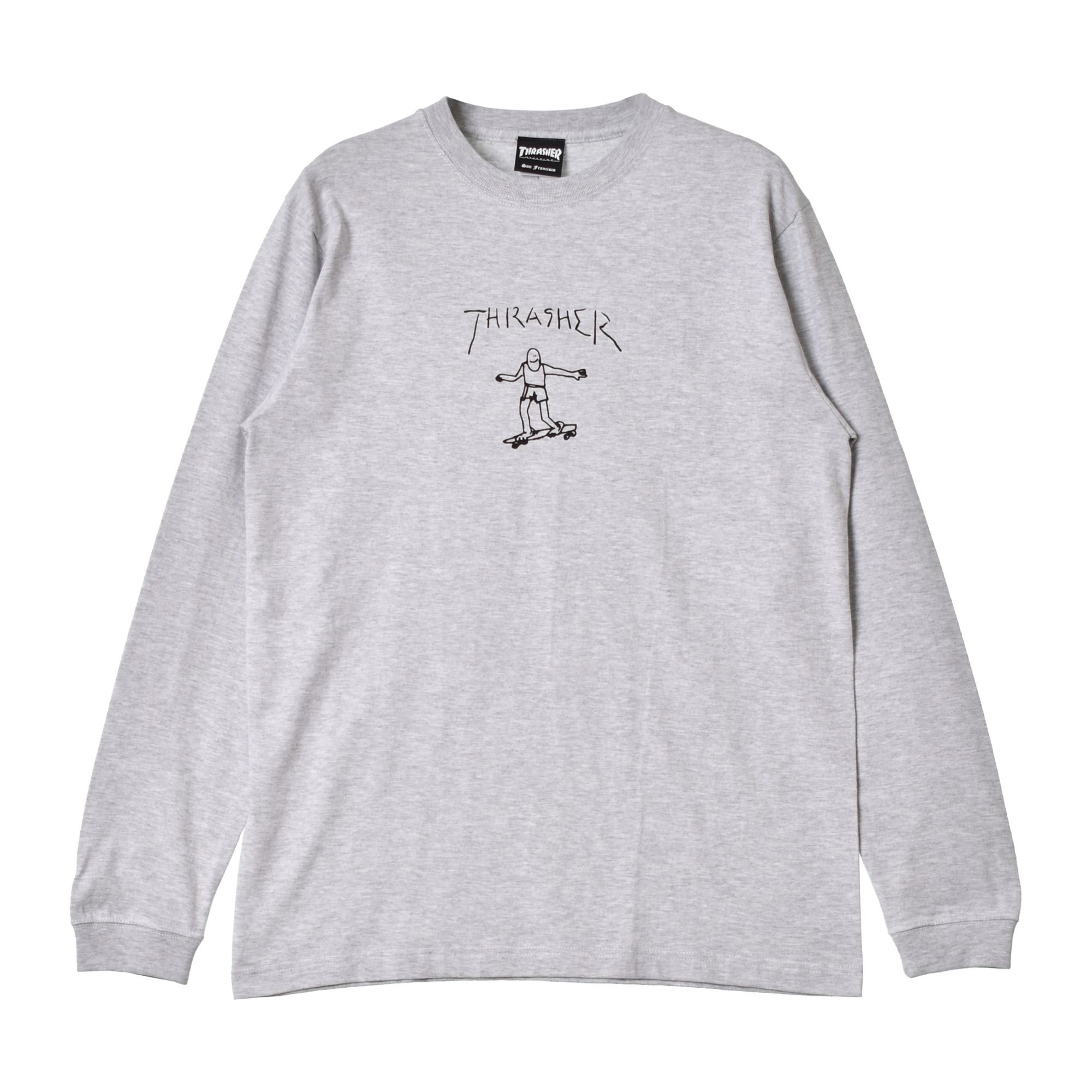 THRASHER（スラッシャー） Tシャツ メンズ ゴンズ ロング スリーブ T