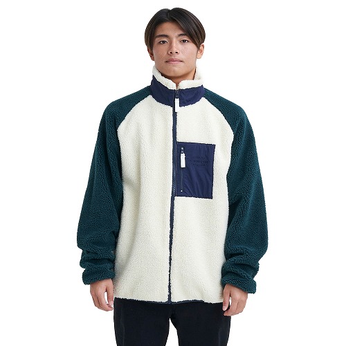 Quiksilver（クイックシルバー） フリースジャケット メンズ ボア