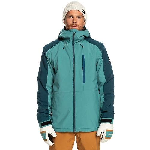 クイックシルバー ジャケット メンズ QUIKSILVER EQYTJ03404 オレンジ ブラウン 茶 ブルー 青 グリーン 緑 アウター 男性用 スノボ スキーウェア｜z-mall｜04
