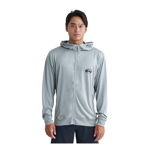 クイックシルバー ラッシュガード メンズ QUIKSILVER QLY241033 ホワイト 白 ブラック 黒 トップス 半袖 UVカット UPF50 紫外線 ストリート 海 プール 速乾｜z-mall｜04