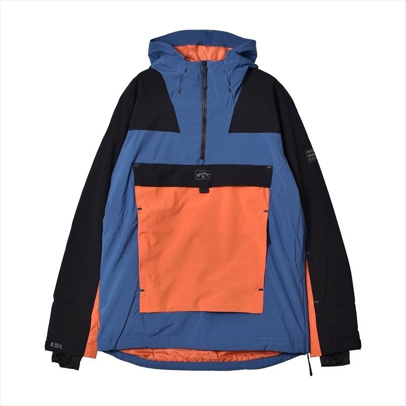 送料無料 ビラボン スノージャケット メンズ QUEST JKT BILLABONG BB01M753 青 カーキ 黄 プルオーバージャケット スキー