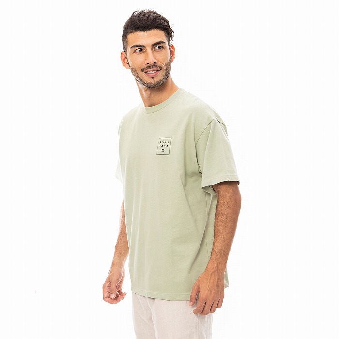 ビラボン 半袖Tシャツ メンズ BIG SQUARE Ｔシャツ BILLABONG BD011246  緑 トップス 半袖 海｜z-mall｜03