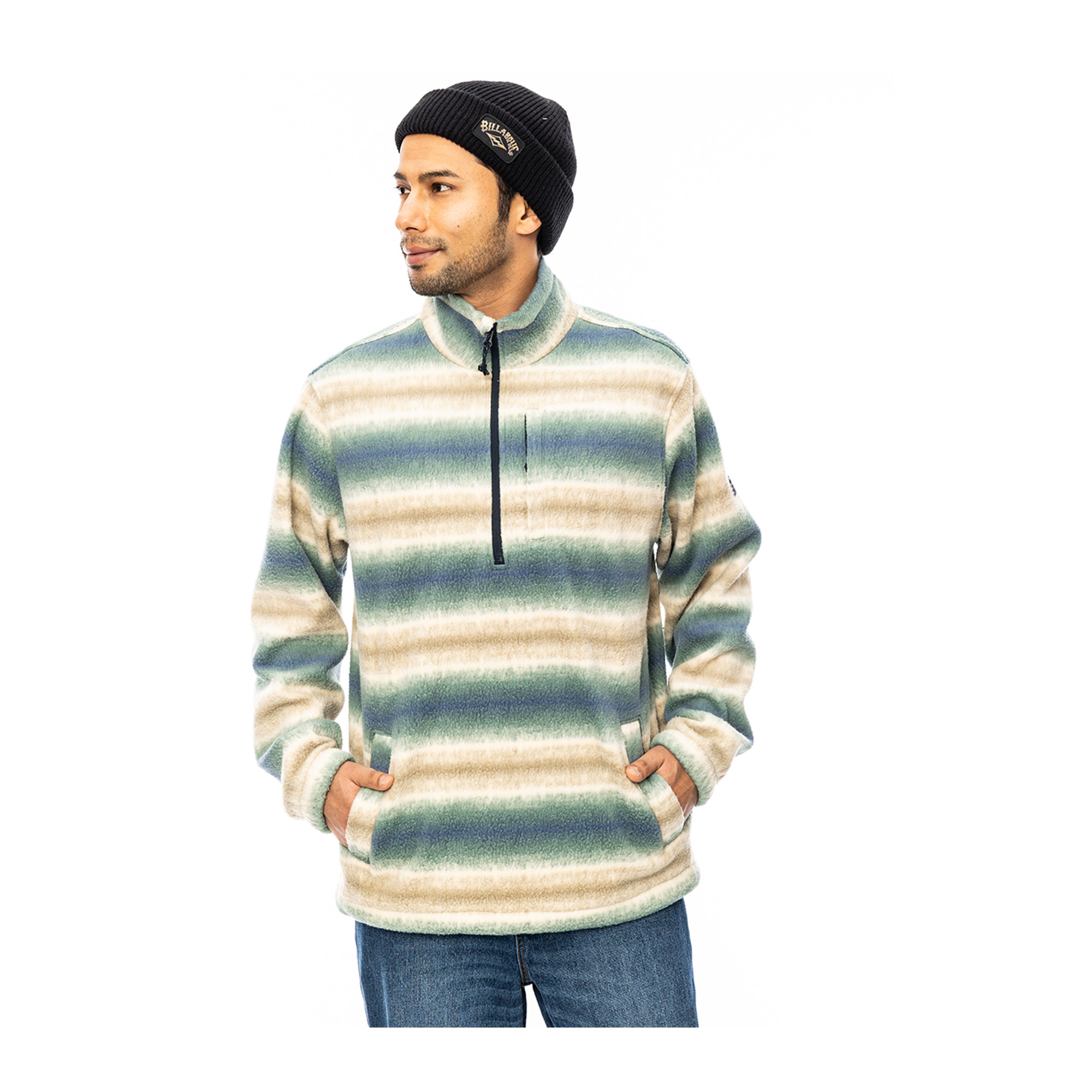 BILLABONG（ビラボン） ハーフジップジャケット メンズ BOUNDARY MOCK