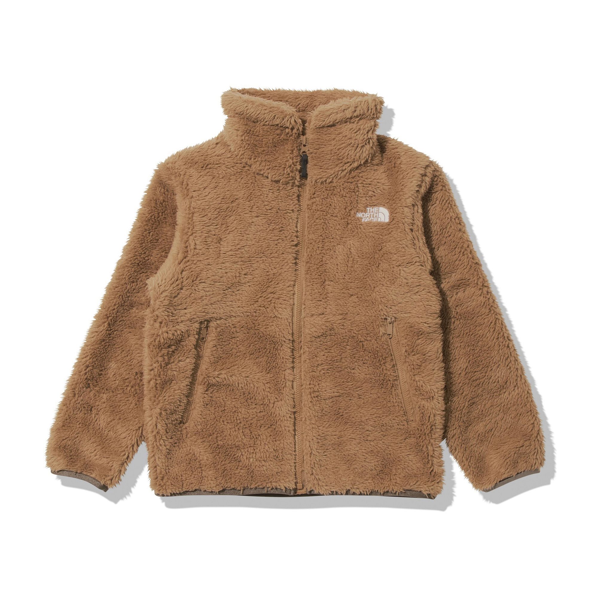 ザ ノースフェイス アウター キッズ ジュニア 子供 シェルパフリースジャケット THE NORTH FACE NAJ72246 ベージュ ネイビー