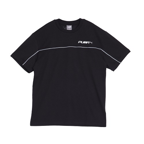 【ゆうパケット送料無料】 プーマ Tシャツ メンズ PUMA 680669 ブラック 黒 ホワイト ...