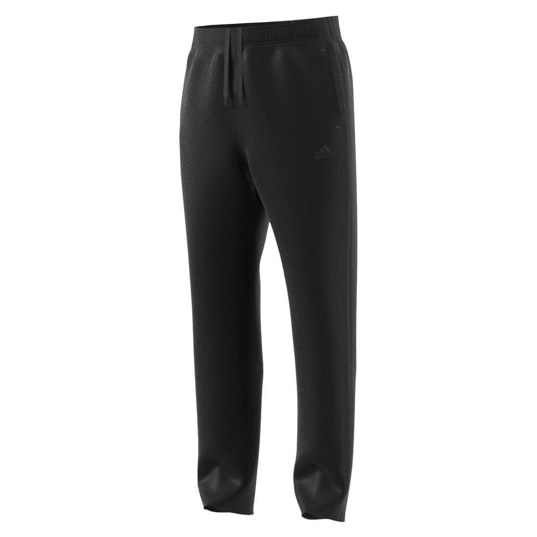 adidas 3 stripe matte tracksuit bottoms mens