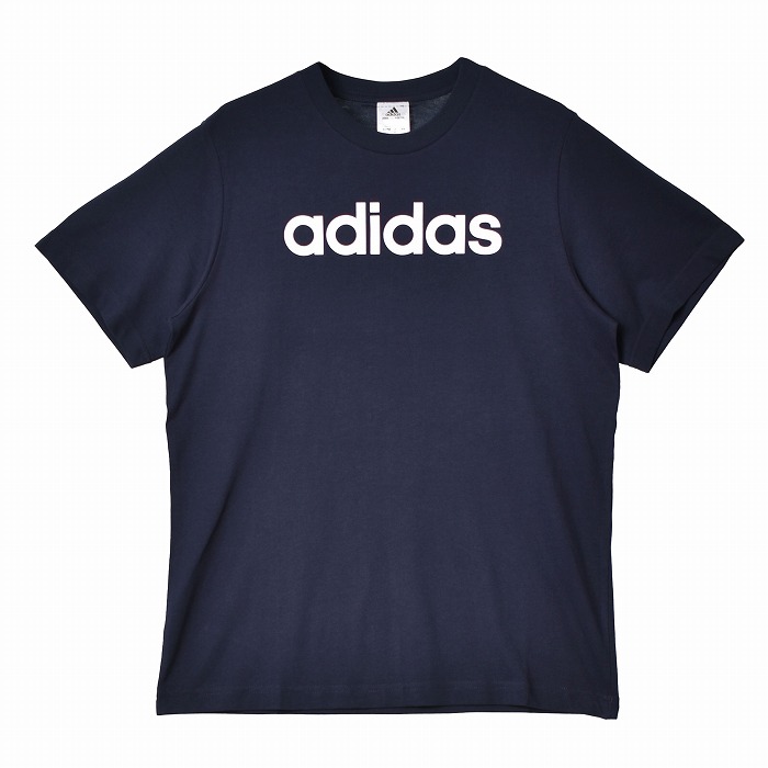 （ゆうパケット送料無料） アディダス 半袖Tシャツ メンズ エッセンシャルズ シングルジャージー リニア刺しゅうロゴ 半袖Tシャツ ADIDAS ECQ98 ブラック｜z-mall｜04