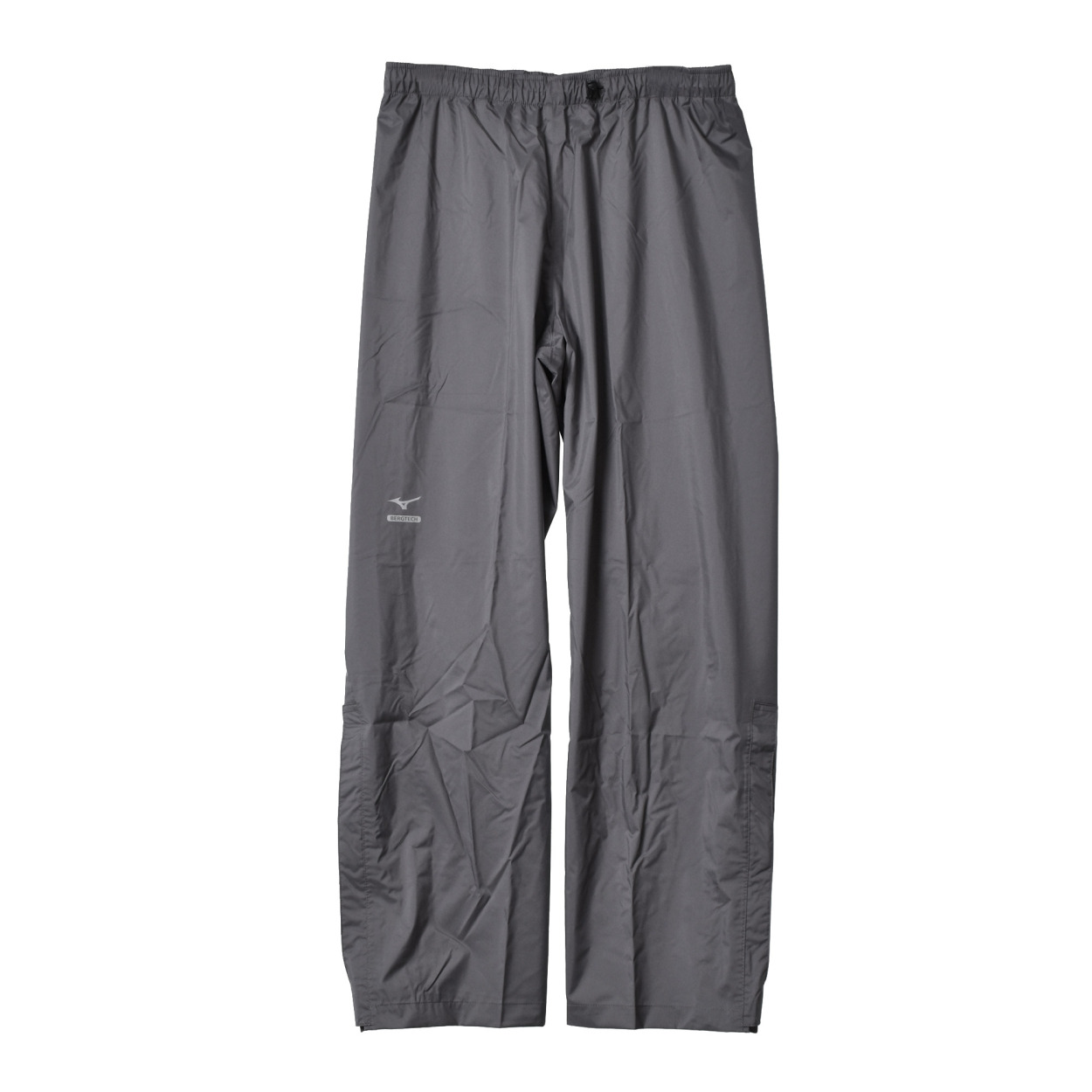 ミズノ パンツ メンズ レディース ベルグテックアクアブロックレインパンツ MIZUNO B2JF0A01 ブラック 黒 チャコール パンツ 雨 台風対策