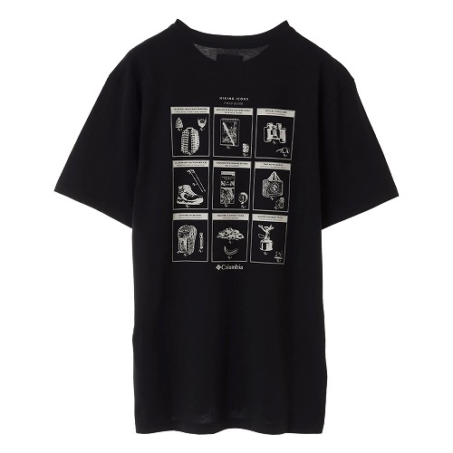【ゆうパケット可】 コロンビア 半袖Tシャツ メンズ COLUMBIA AO2960 ブラック 黒 ...