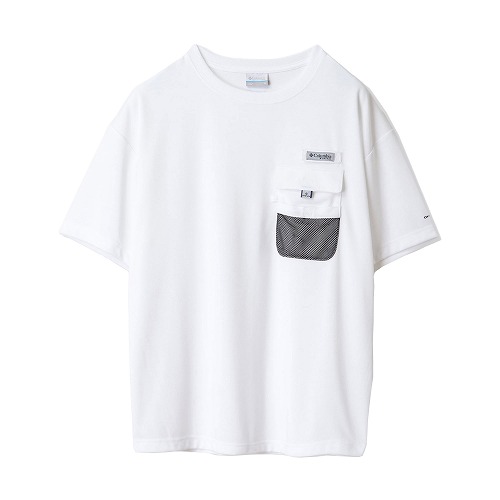 コロンビア 半袖Tシャツ メンズ COLUMBIA PM0312 ブラック 黒 ホワイト 白 ウェア...