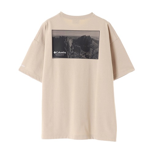 コロンビア 半袖Tシャツ メンズ COLUMBIA PM0795 ブラック 黒 ホワイト