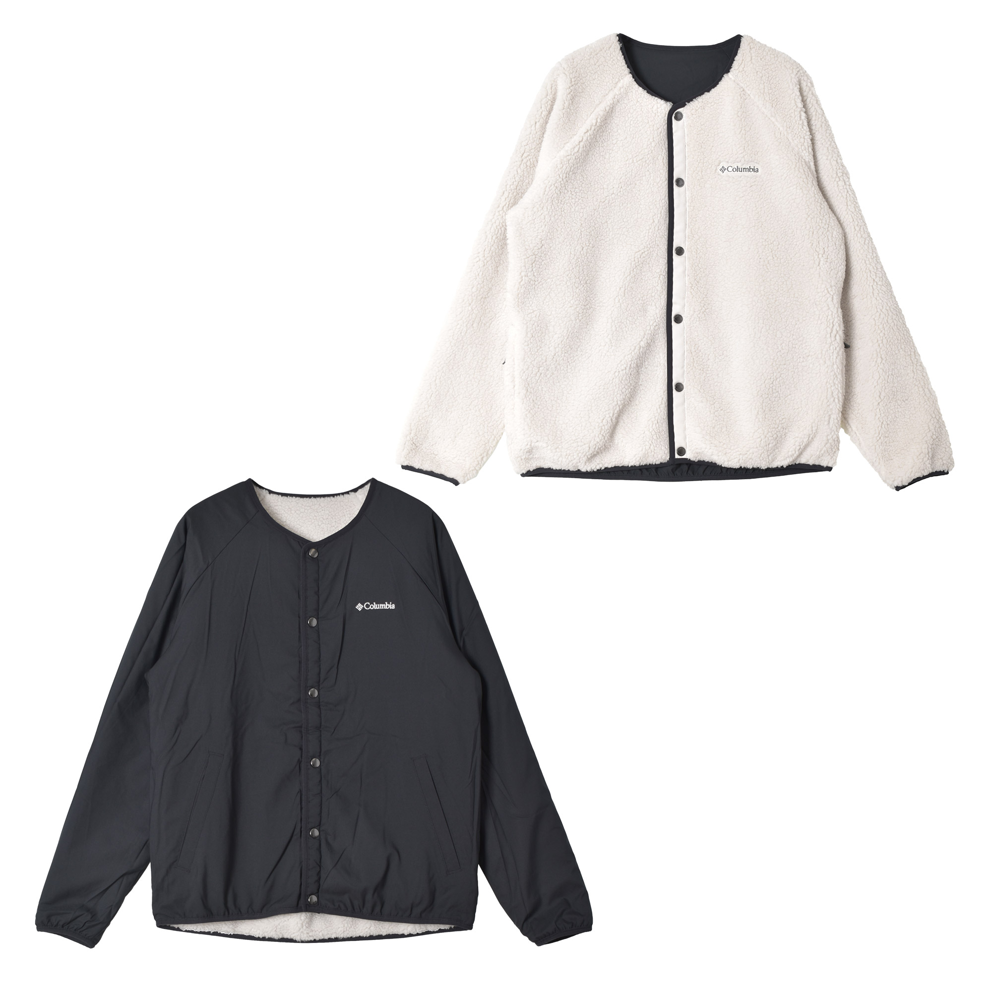 Columbia コロンビア リバーシブルボアキルティングジャケット