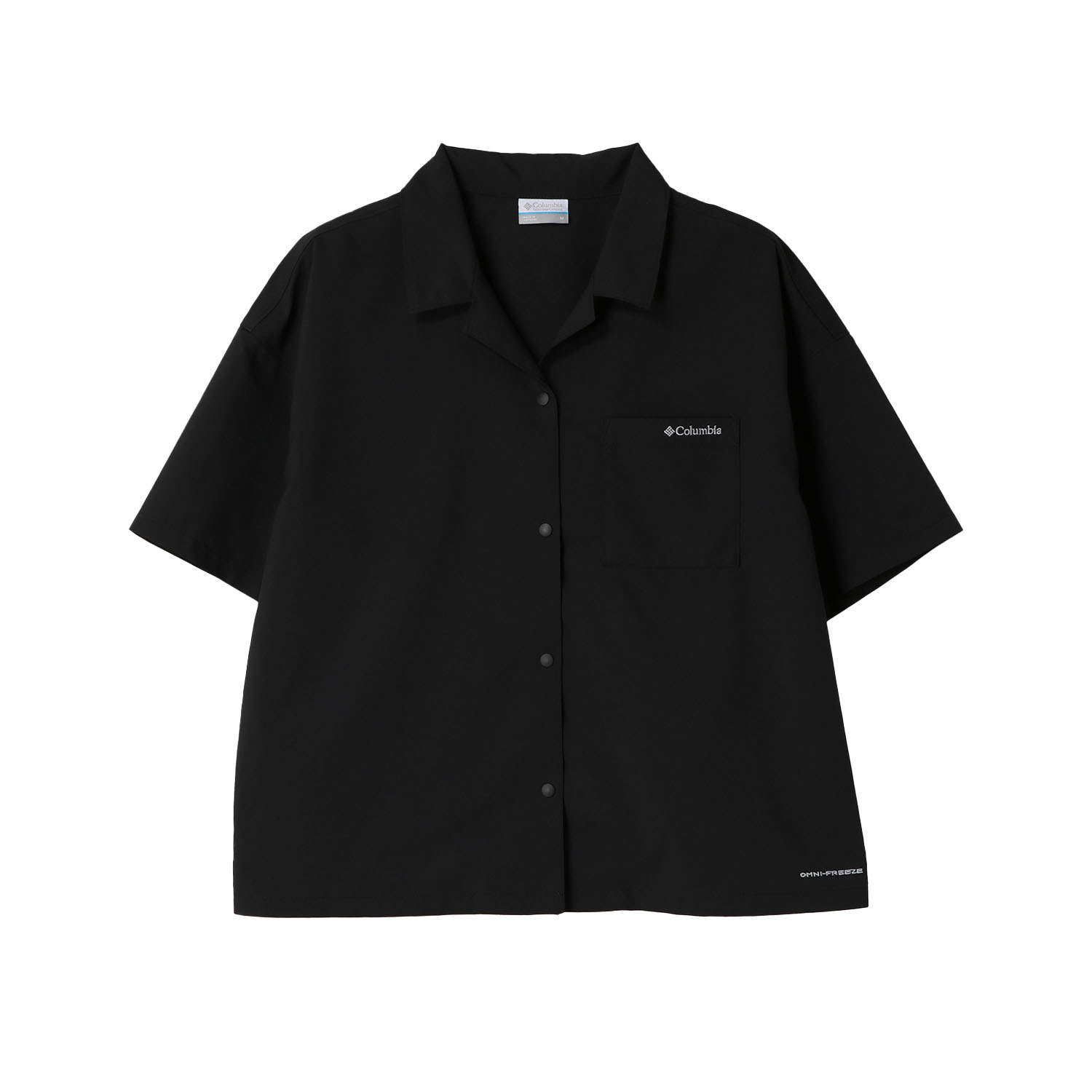 コロンビア 半袖シャツ レディース COLUMBIA PL0680 ブラック 黒 カーキグリーン トップス ウェア ウエア 開襟 半袖 シャツ 吸湿速乾 UPF50 UVカット UVケア Columbia コロンビア 半袖シャツ レディース COLUMBIA PL0680