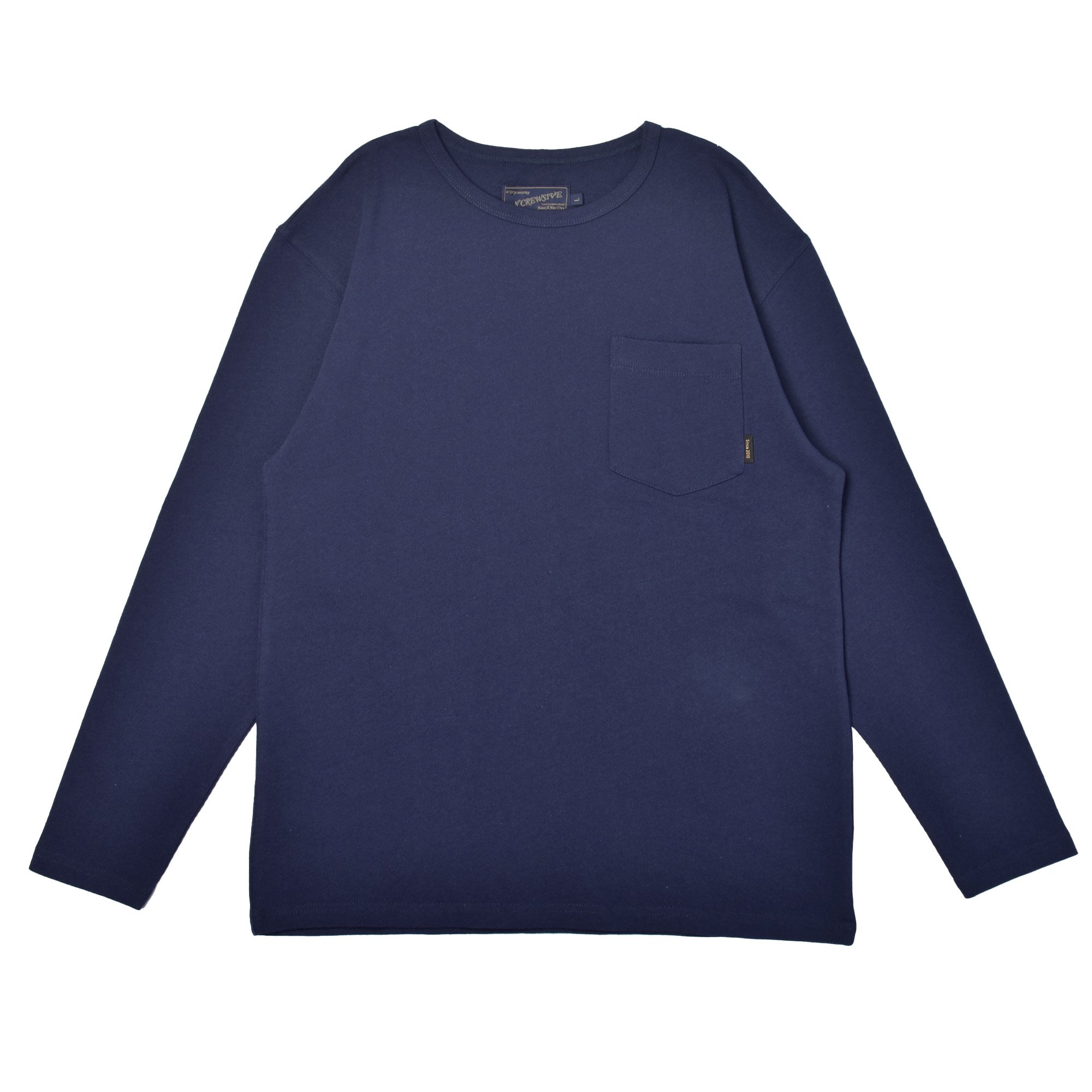 In'crewsive 長袖 メンズ OE ワンポイントロングスリーブTシャツ