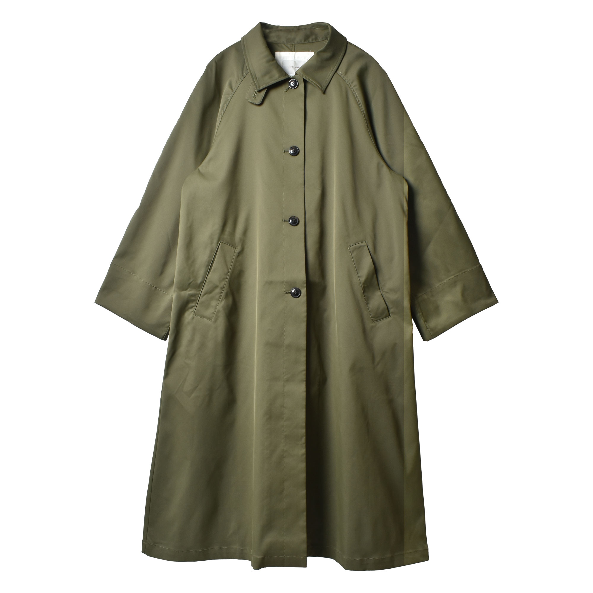 送料無料 ステンカラーコート レディース 2WAY ライトコート