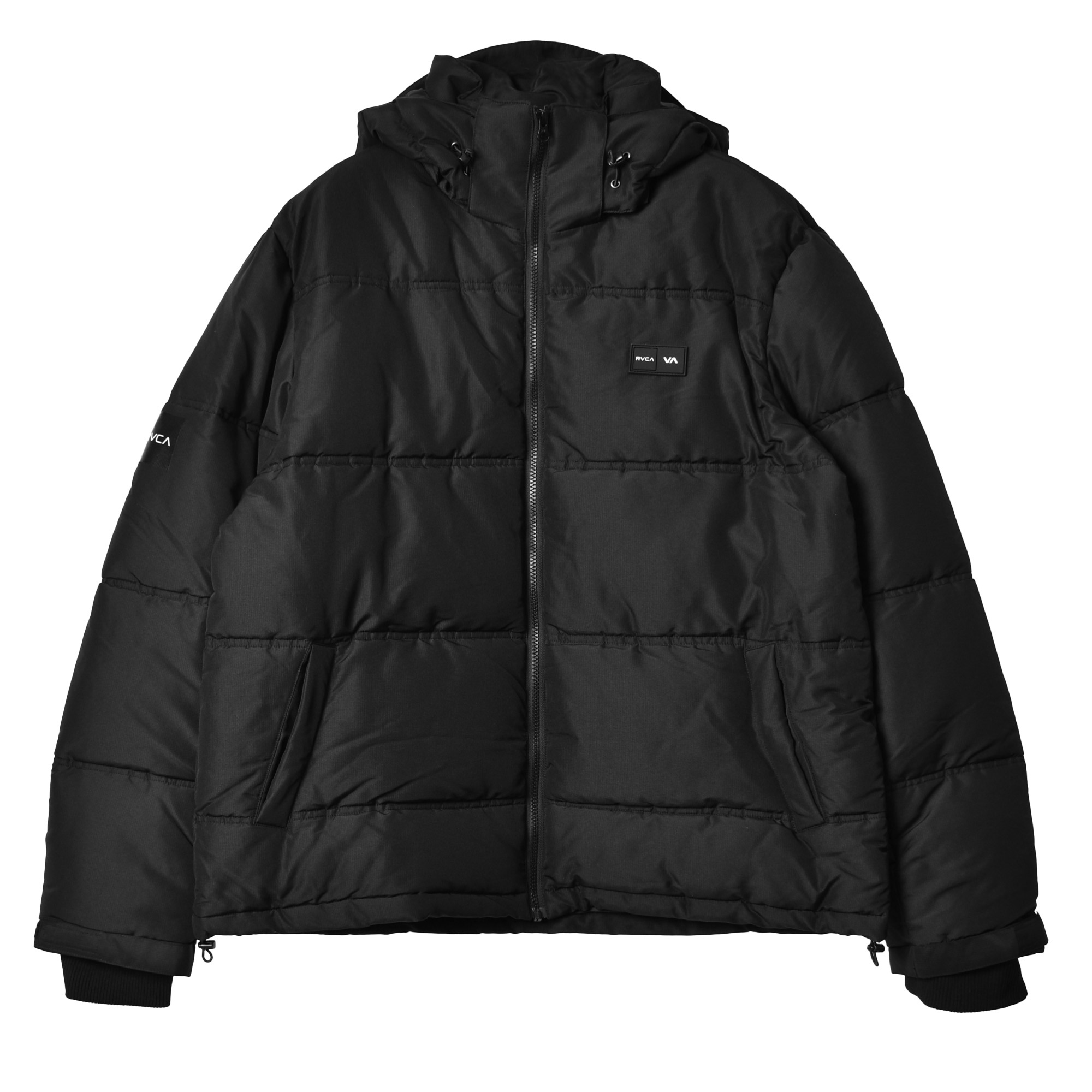 送料無料 ルーカ アウター メンズ VISOR HOODED PUFFER JACKET RVCA