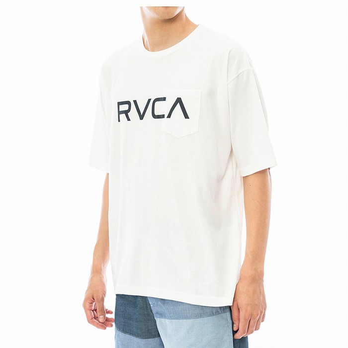 ルーカ 半袖Tシャツ メンズ メンズ グローバル MFG SS Tシャツ RVCA BD041281 トップス ウェア ウエア ロゴ｜z-mall｜03