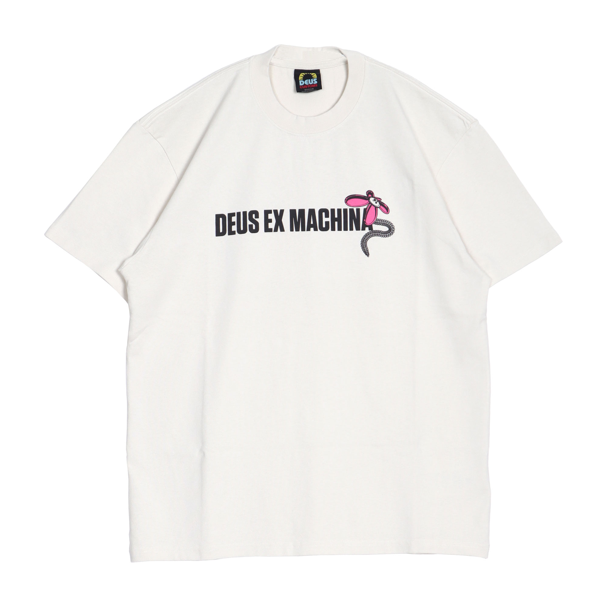 デウスエクスマキナ 半袖Tシャツ メンズ DEUSEXMACHINA DMS231183A ホワイト...