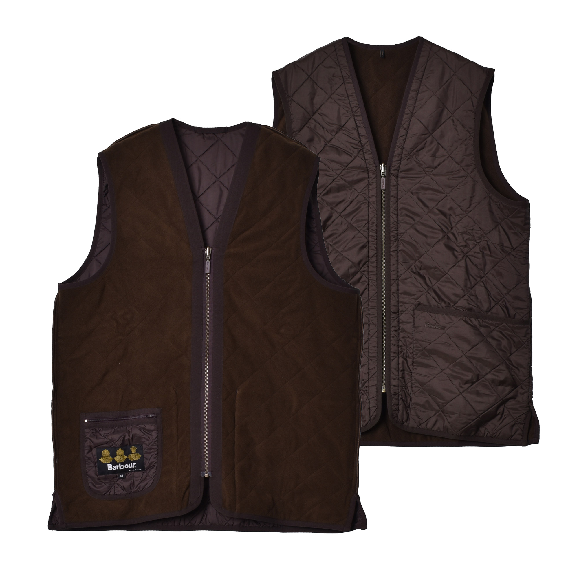 Barbour（バブアー） キルティングベスト メンズ POLARQUILT WAISTCOAT