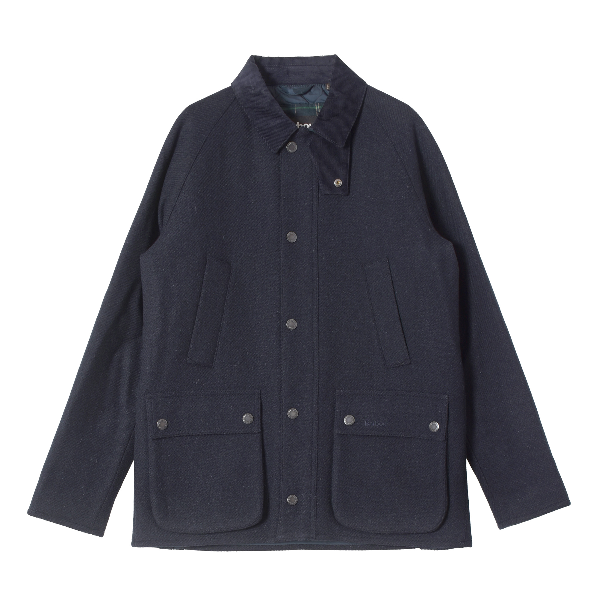 ジャケット・アウター Barbour bedale wool 36 navy Barbour（バブアー） ジャケット メンズ BEDALE WOOL BARBOUR MWO0283