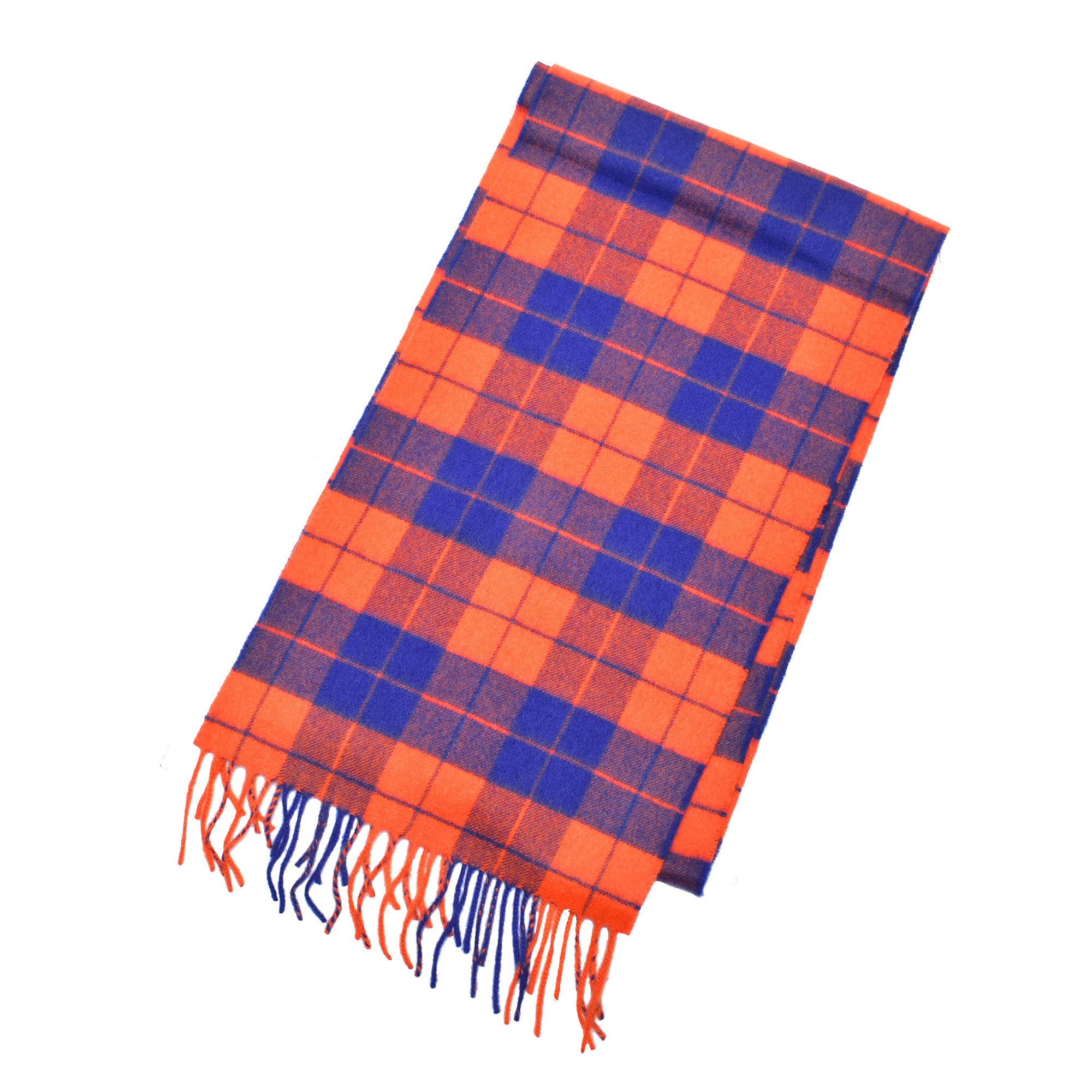 【3-4万購入】Joshua Ellis 100%カシミヤ 英国製マフラー 赤 Joshua Ellis（ジョシュアエリス） カシミヤ マフラー レディース