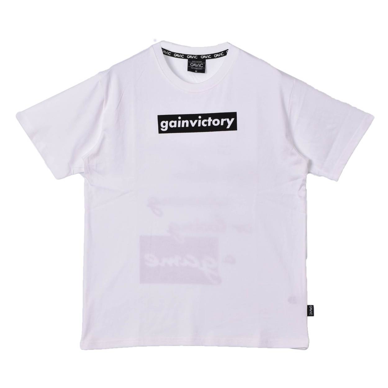 Tシャツ 半袖 メンズ おしゃれ ブランド コットン バックプリント GAVIC GA7309 ブラック 黒 ホワイト | GAViC | 02