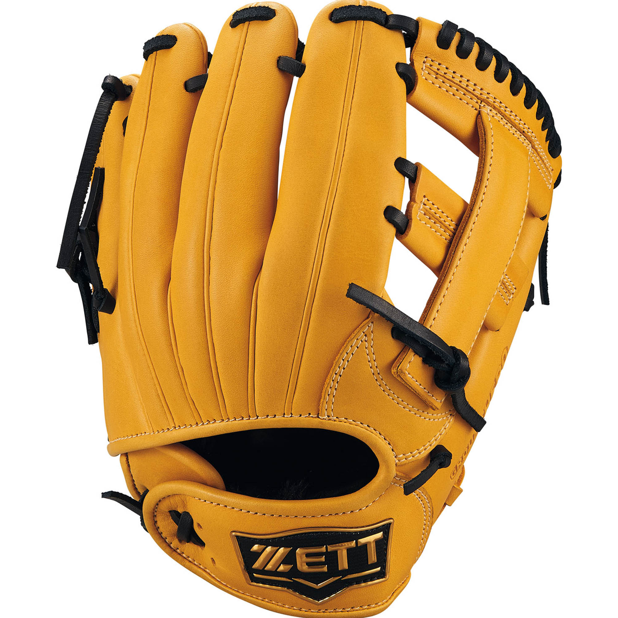 軟式少年野球グローブ（スポーツ用品）（色：イエロー系）の商品