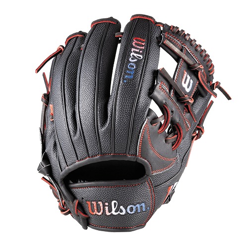 ウィルソン グラブ 大人 一般 WILSON WBW102481 WBW102483 WBW102485 ブラック 黒 ネイビー 紺 野球 ベースボール グラブ グローブ 軟式 内野手 一般 大人 | Wilson | 01