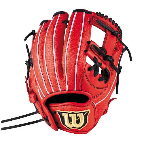 Wilson 軟式グローブ レッド ウィルソン少年用軟式グローブ（Wilson）（色：レッド系）の