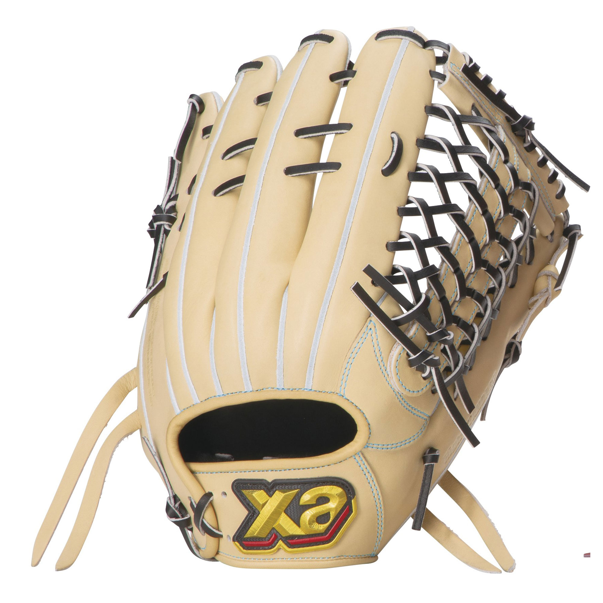 硬式グローブ ベージュ 使用感あり ザナックス グローブ 大人 一般 Xanax BHG24HG1T レッド 赤
