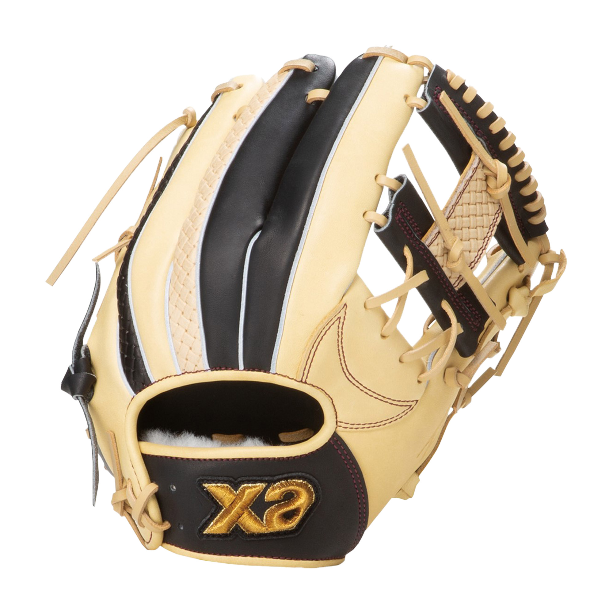 ザナックス 内野手用軟式グローブ 大人 一般 Xanax BRG25PA1X ブラック