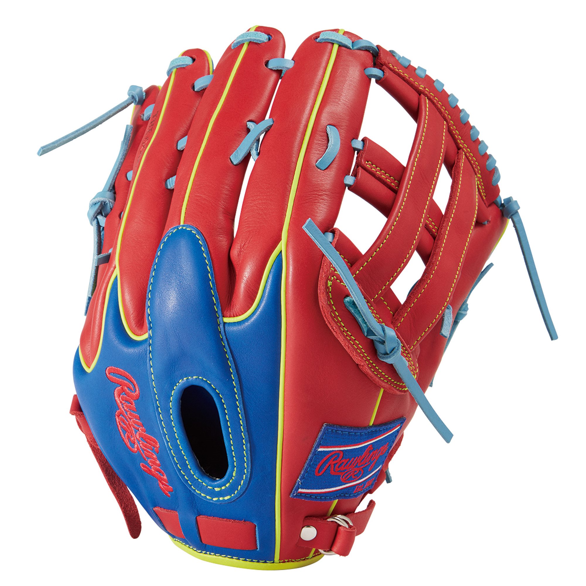 ローリングス HOHメジャースタイル US配色 Rawlings 軟式グローブ ローリングス Rawlings 軟式 HOH MLB COLOR SYNC [ファースト用