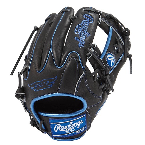 Rawlings 軟式グローブ 青/黒 Rawlings ローリングス グローブ 大人 一般 GR3FHMN52W ブラック