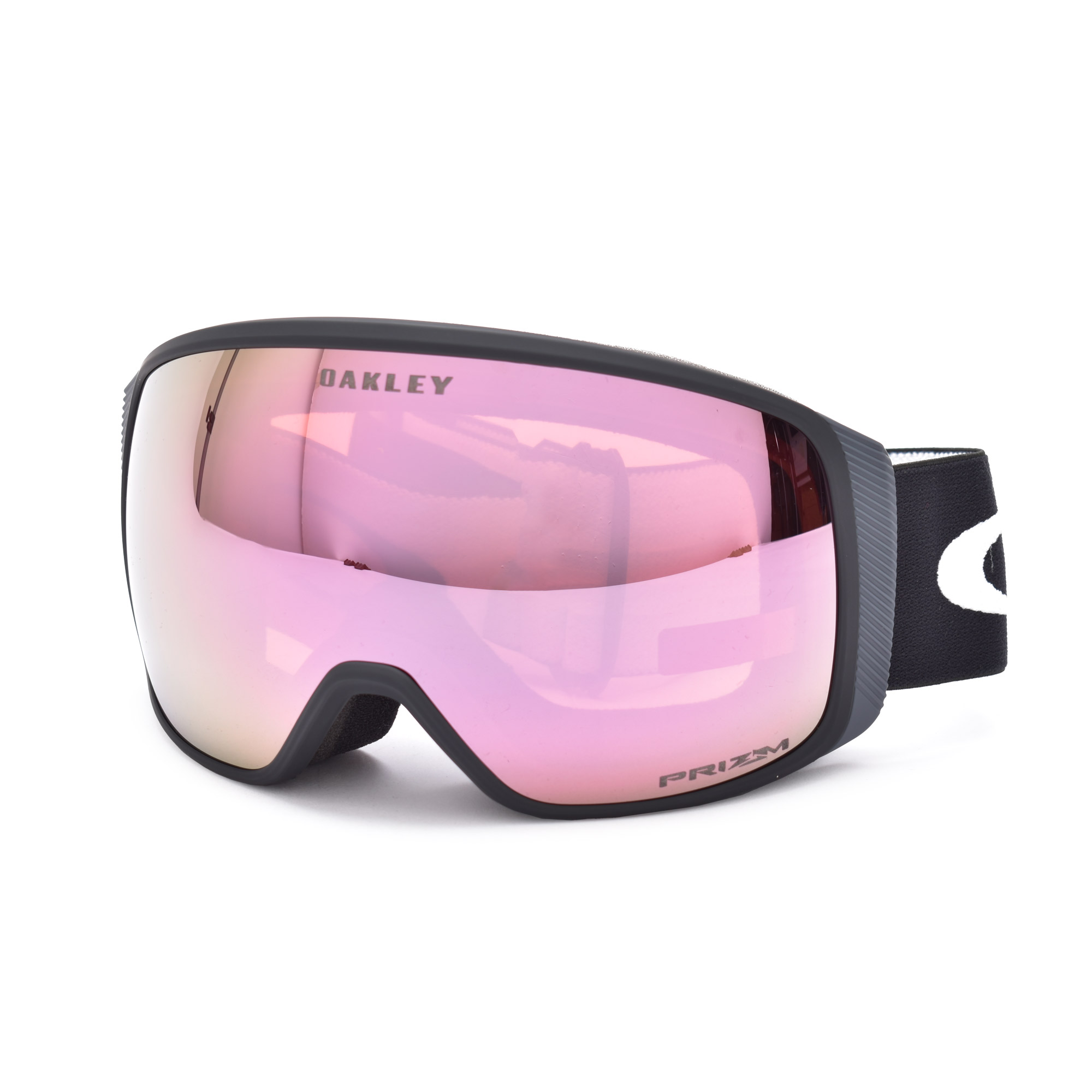 送料無料 オークリー ゴーグル メンズ レディース フライト トラッカー L スノー ゴーグル OAKLEY 7104 ブラック 黒 ホワイト 白  スノボ