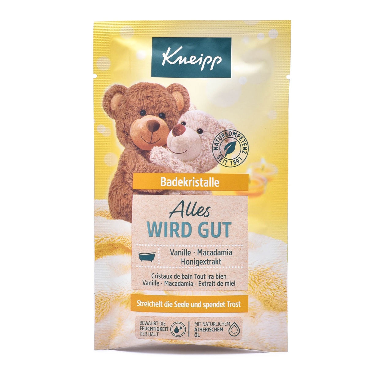 （ゆうパケット可） クナイプ 入浴剤 バスソルト 60g KNEIPP イエロー ピンク レッド グリーン ブルー ネイビー パープル オレンジ トライアル 癒し｜z-mall｜02