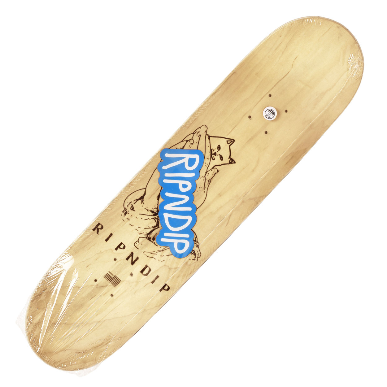 RIPNDIP（リップンディップ） スケートデッキ RND9170 グリーン ブルー