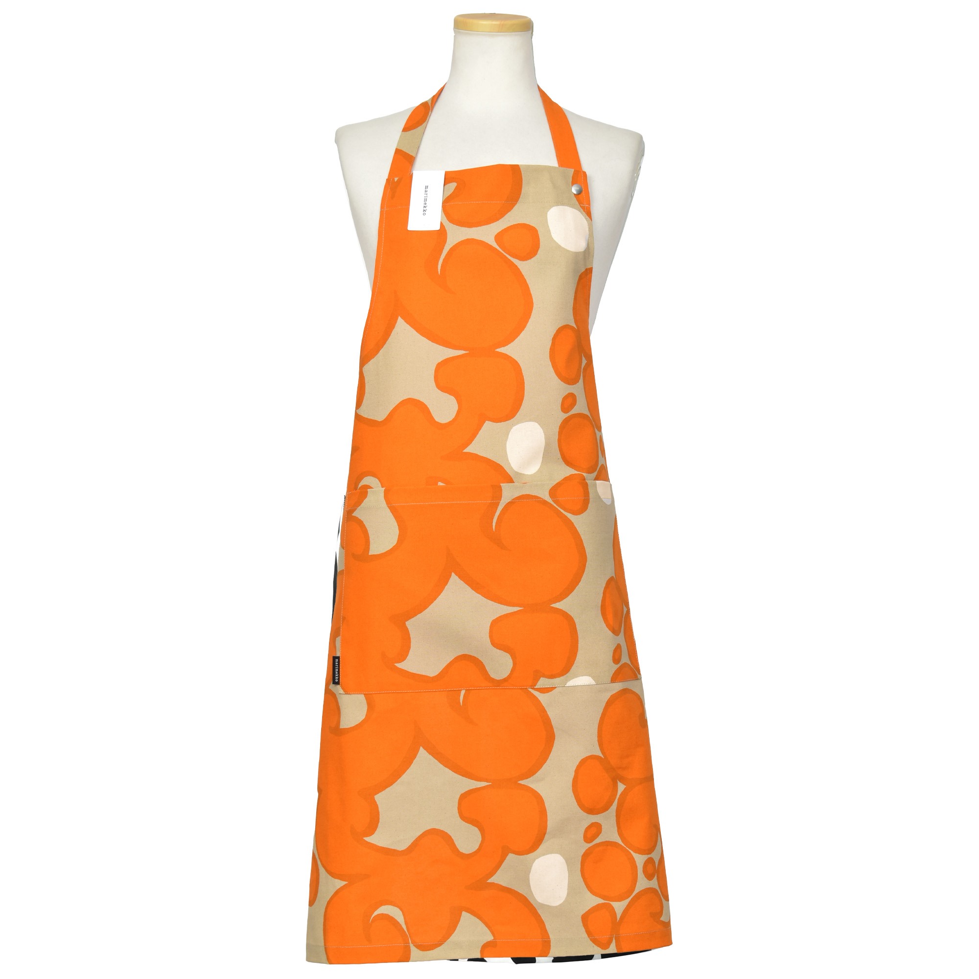 ゆうパケット送料無料】 マリメッコ エプロン MARIMEKKO 64161 63371 