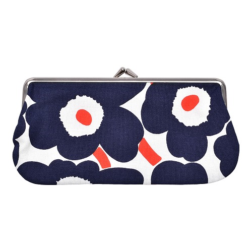 ゆうパケット可】 マリメッコ ポーチ MARIMEKKO ウニッコ ブラック 黒