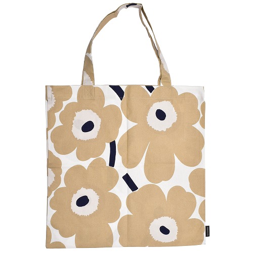 マリメッコ トートバッグ 43×43cm ウニッコ MARIMEKKO エコバック ブラック 黒 グリーン カバン かばん 鞄 手提げ ファブリック  北欧 【ネコポス配送】 : 7403-0021 : Z-MALL ヤフーショッピング店 - 通販 - Yahoo!ショッピング