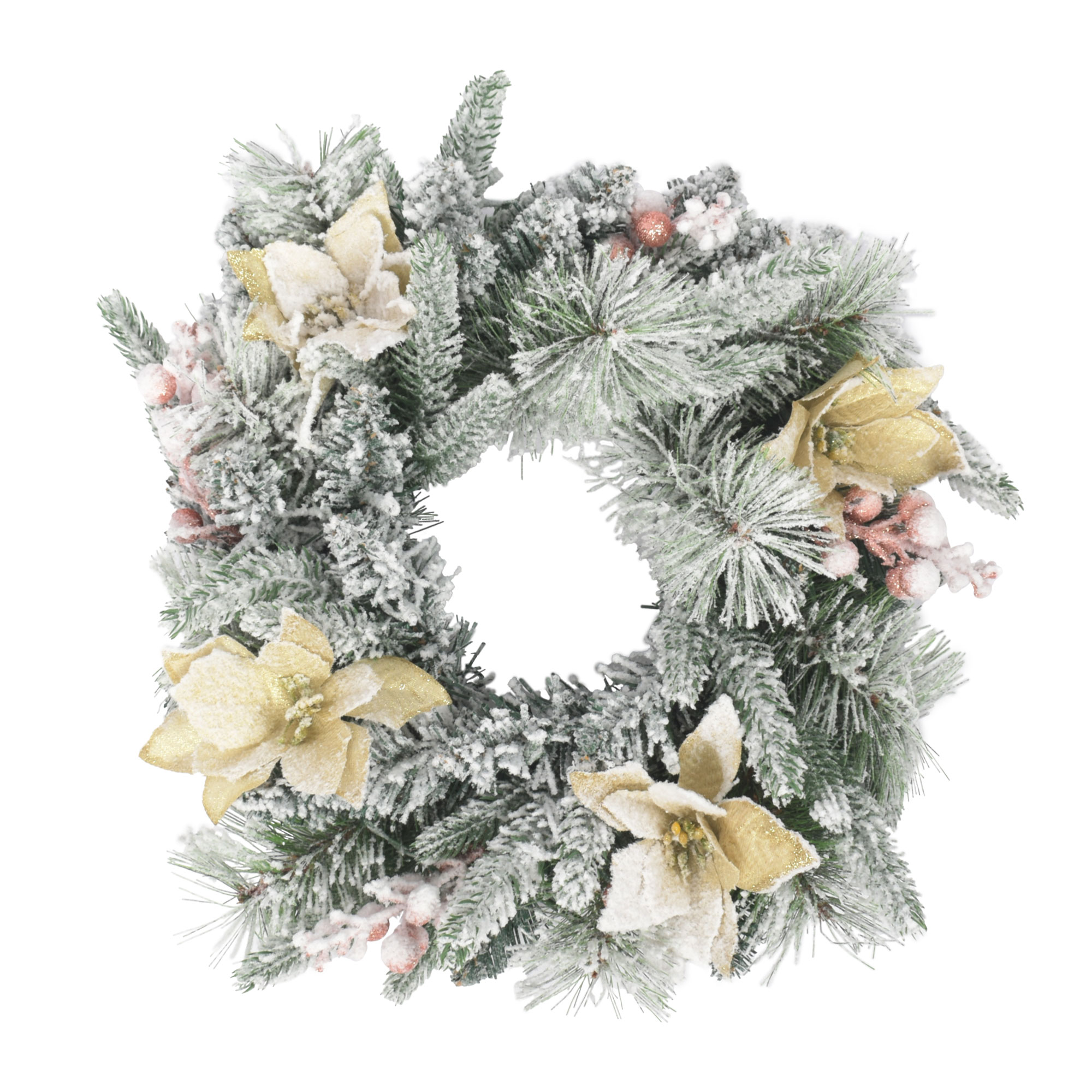 クリスマスリース おしゃれ 30cm 送料無料 WREATH XW2023-30 ホワイト