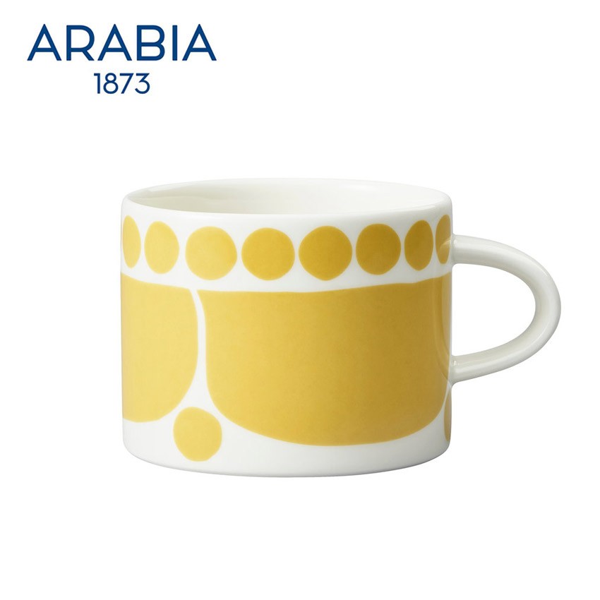 ARABIA - 希少☆ARABIAカラーズマグカップ（イエロー）限定品♬ イエロー食器「Arabia Colors・アラビアカラーズ」の種類や写真