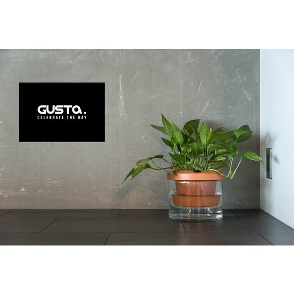 植木鉢 プランター自動給水 おしゃれ 観葉植物 欧州 ブランド GUSTA