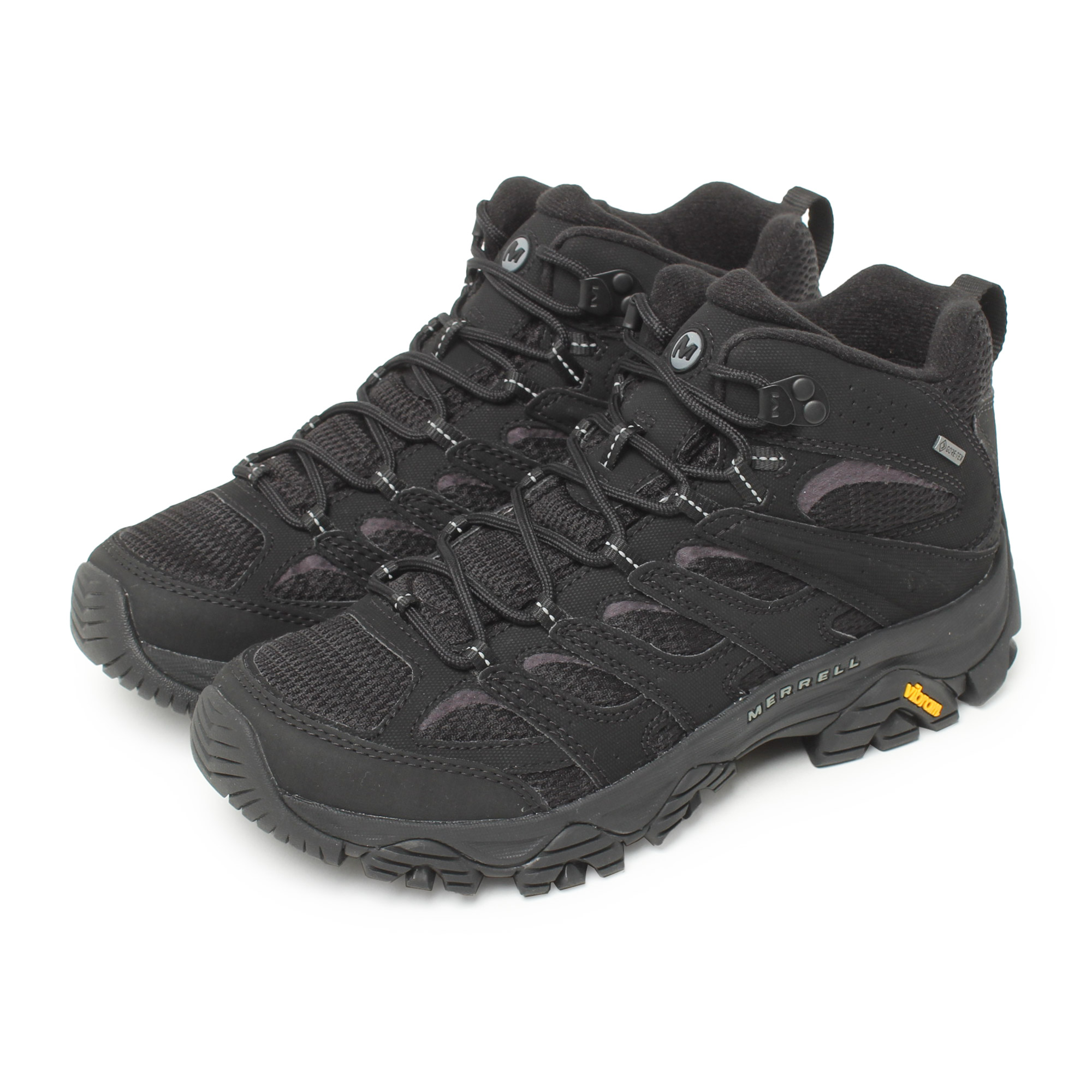 メレル トレッキングシューズ メンズ モアブ 3 シンセティック ミッド ゴアテックス ブラック 黒 MERRELL MOAB 3 SYNTHETIC MID GORE-TEX J500249 J500255｜z-sports｜02