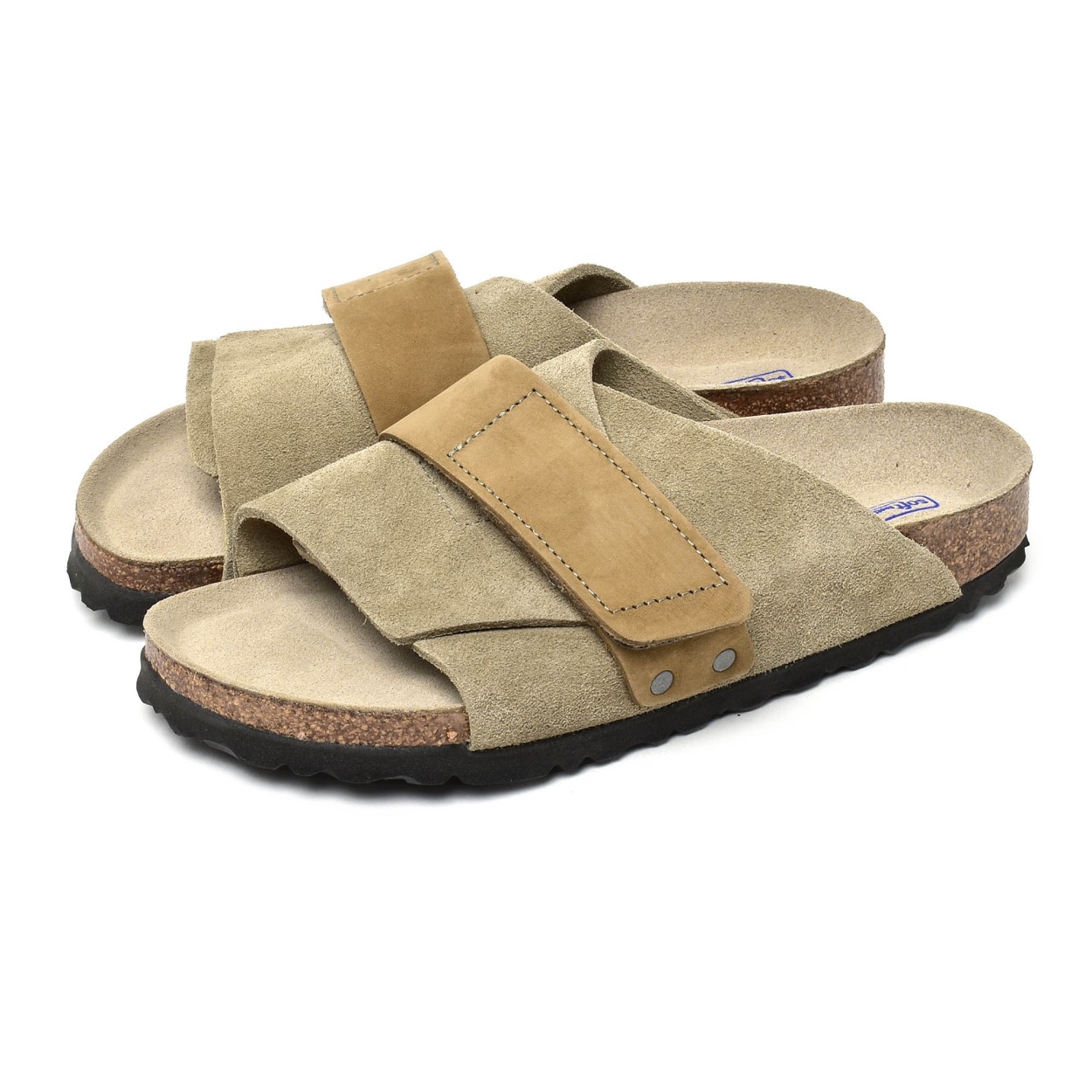 安さの限界に挑戦！ 送料無料 ビルケンシュトック サンダル レディース キョウト BIRKENSTOCK 1019638 1019292 茶 グレー ビルケン 細幅 本革 レザー